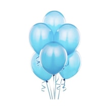 Mavi Metalik Balon