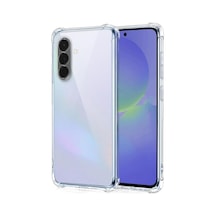 Samsung Uyumlu Galaxy A36 Kapak Kamera Korumalı Airbag Antishock Köşe Korumalı Şeffaf Silikon Kılıf Diğer