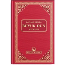 Kaynaklarıyla Büyük Dua Mecmuası (Kırmızı)