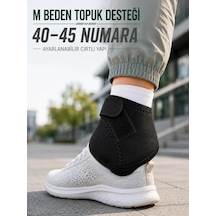 M Beden Topuk Çorabı 40-45 Numara Ayarlanabilir Cırtlı Topuk
