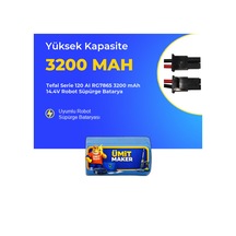 Tefal Serie 120 Aı Rg7865 3200 Mah 14.4v Robot Süpürge Batarya
