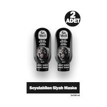 So Well Black Mask Soyulabilen Siyah Maske 100 Ml 2 Adet