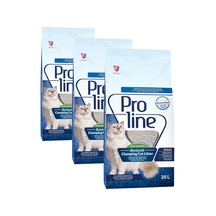 Proline Kokusuz Bentonit Kedi Kumu 20 L 3 Paketi