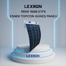 Ecosol 195w 16bb Etfe Esnek Topcon Güneş Paneli