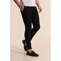 Classics Men Erkek Siyah Renk Düz Kesim Kaliteli Esnek Likralı Bilek Boy Kumaş Pantolon-7104 Siyah Classics Men Erkek Siyah Renk Düz Kesim Kaliteli Esnek Likralı Bilek Boy Kumaş Pantolon-7104 Siyah