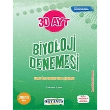 AYT 30 Biyoloji Denemesi / Sadrettin Çelebi