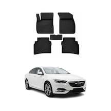 Opel Insignia 2 2017-2026 Uyumlu 4d Havuzlu Paspas Kauçuk Siyah 5 Parça