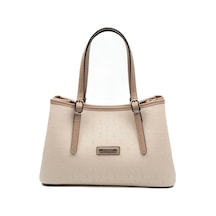 Silver Polo Sp1252 Kadın El Çantası Fashion Bej-latte
