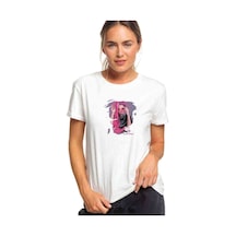Lady Gaga Beauul Dirty Rich Baskılı Beyaz Kadın Tshirt