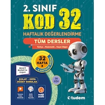 Tudem 2. Sınıf Kod 32 Tüm Dersler Haftalık Değerlendirme