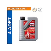 Liqui Moly 2t Offroad Race 1 L Tam Sentetik Motor Yağı (4 Adet)