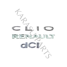 Renault Clio 3 Bagaj Yazı - Renault Yazı - Dci Yazı Set Renault Clio 3 Bagaj Yazı - Renault Yazı - Dci Yazı Set