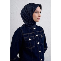 Armine Sura İpek Eşarp -2025/2026 -9412 Lacivert