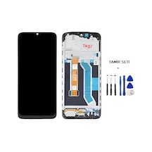 Oppo Realme C3i Lcd Ekran Dokunmatik - A - Kalite Çıtalı + Tamir Seti
