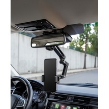 Ayarlanabilir Katlanabilir Araç Dikiz Aynası Telefon Tutucu