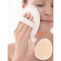 Beylini Kabak Yüz Eldiven Lifi Peeling Cilt Temizleme Banyo Duş Kesesi