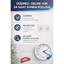 10'lu Banyo Rafı Yapışkanı Delmeden Şampuanlık Ve Banyo Köşelik Montaj Aparatı 7/8 Yaş