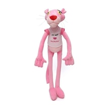 Pembe Panter Peluş 65cm Tişörtlü Pelüş Figür Oyuncak Hediyelik PEMBE