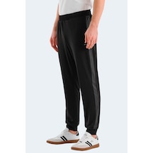 Slazenger  Raluca Erkek Fermuar Cepli Dar Paça Siyah Eşofman Altı
