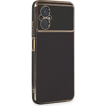 Newface Xiaomi Poco M5 Kılıf Volet Silikon - Siyah