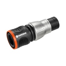 Stop Konnektörü, Donmaya Dayanıklı, Paketlenmiş, Siyah, 13 Mm 1/2" - 15 Mm 5/8"