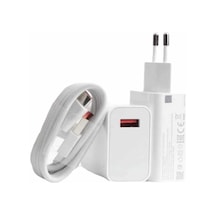 Beyaz Ultra Plus Hızlı Şarj Seti Şarj Adaptörü Ve Kablosu 67w -