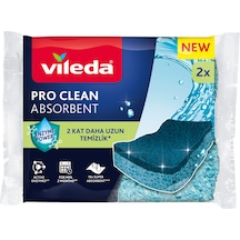 Vileda 2li Pro Clean Viskoz Selüloz Bulaşık Süngeri Vld0000000463