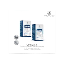 Naturalnest Omega 3 Balık Yağı 1200 Mg 60 Kapsül 2 Kutu