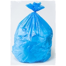 Çöp Torbası Jumbo Boy 80x110 Cm 10'lu X 1 Rulo Mavi Çöp Poşeti