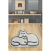 Ragdoll Beyaz 70X110 Banyo Halısı
