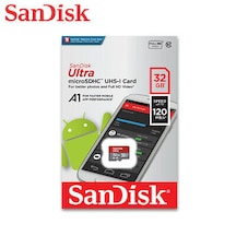Sandisk Ultra SDSQUA4-032G-GN6MN 32 GB MicroSDHC A1 Class 10 UHS-I Hafıza Kartı