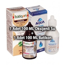 Aqua Oksijenli Su 100 Ml 1 Adet + Aqua Batikon 100 Ml 1 Adet