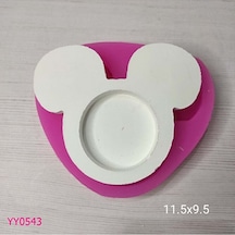 Yy0543 Mickey Mouse Çerçeve Silikon Kalıp