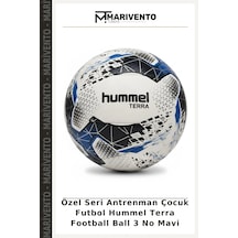 Özel Seri Antrenman Çocuk Futbol Hummel Terra Football Ball 3 No Mavi