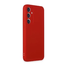Newface Samsung Galaxy A35 5g Kılıf First Silikon - Kırmızı