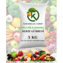 Sebze Gübresi Organomineral Katı Granül Domates Biber Salatalık G