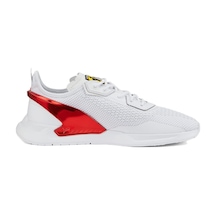 Puma Scuderia Ferrari X Ionspeed Motorsport 'white Rosso Corsa' Erkek Günlük Sneaker Beyaz Beyaz