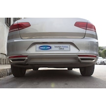 Omsa Vw Passat B8 Krom R Line Difüzör Egzoz Çerçevesi 2015-2019 Arası