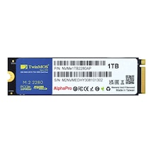 Twinmos NVMe1TB2280AP 3D-NAND 1 TB M.2 PCIE Gen3 NVMe SSD