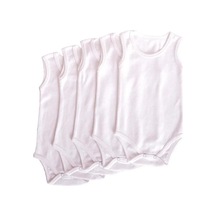 Lafiny Pamuk Çıtçıtlı Bebek Body Zıbın 5'li Paket 1369 Beyaz