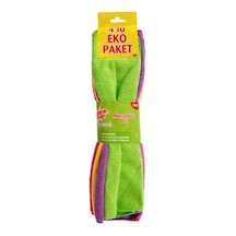 3 Adet Scotch Brite Mikrofiber Bez Açık 4'lü Çok Renkli