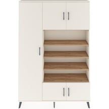 Arges Dolap 10 Raflı 5 Kapaklı 132x30x195 Aytaşı-aytaşı/çam Aytaşı