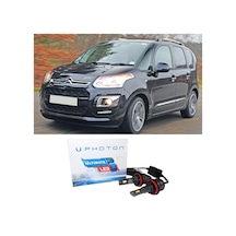 Citroen C3 Picasso Led Xenon Kısa Far Ampulü H7 Ultimate Yeni Seri Beyaz 2009 - 2017