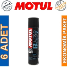 Motul E9 Wash & Wax 400 Ml Temizleme ve Parlatma Spreyi 6 Adet