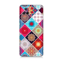 Xiaomi Poco F4 Uyumlu Pitikare Mandala Desenler Desenli Silikon Kılıf