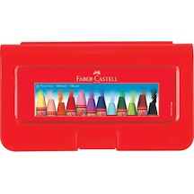 Faber Castell Plastik Çantalı Pastel Boya 12 Renk
