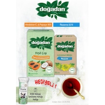 Doğadan Hindistan Cevizi Papaya Ve Rezene Poşet Çay Ve Rosie Hediyeli
