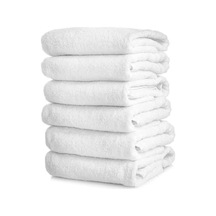 Buğz Nevresim Dünyası 6'lı Otel Tipi 90x150 Banyo Havlusu Beyaz Diğer