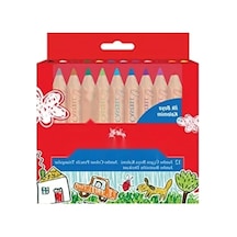 Jumbo Yarım Boy Boya Kalemi - 12 Renk 103 Ivory