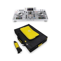 Xdj Rx2 Setup Için Uyumlu Çanta Soft Case Kılıf. Siyah Sarı.